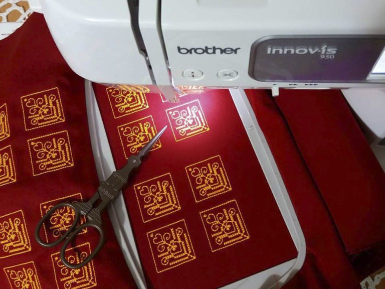 Пяльца для вышивальной машины