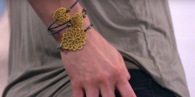 Машинная вышивка: Бижутерия