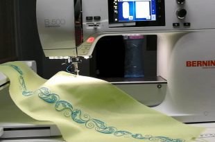 Вышиваем на BERNINA Пяльца Mega-Hoop
