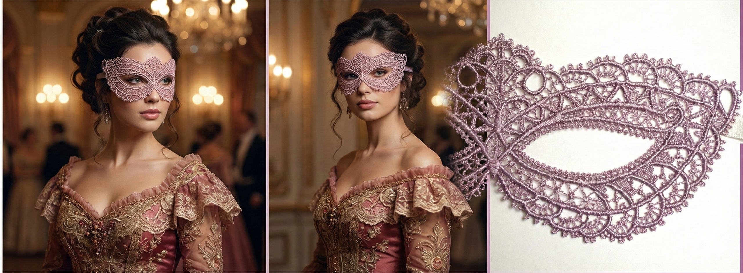 Мини-курс: Кружевная маска