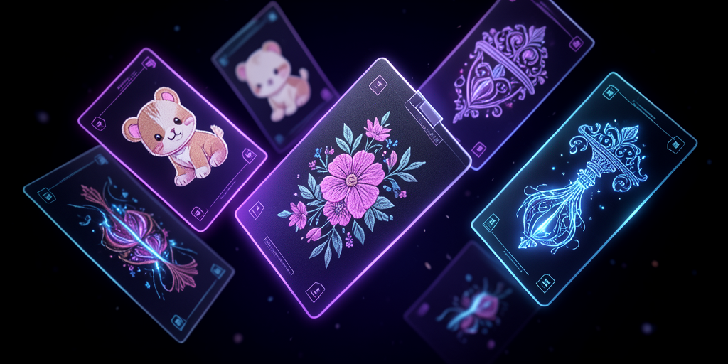 Дизайны машинной вышивки