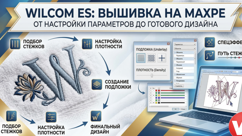 Вышивка на махровой ткани